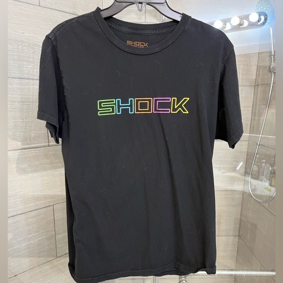 G-Shock Other - G-Shock Black Tee with Rainbow Outlined Logo
